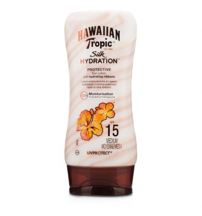 Hawaiian Tropic Silk Hydration Protective Sun Lotion Spf15