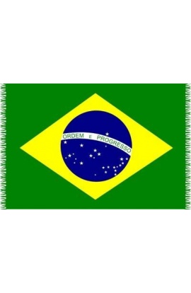 Canga de Praia Bandeira do Brasil